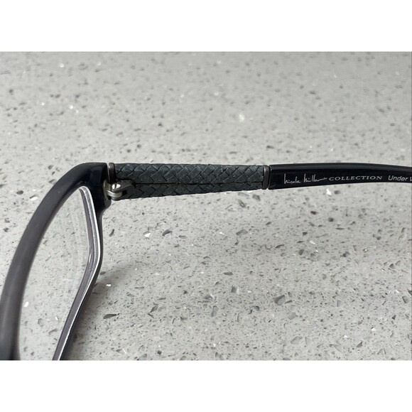 NICOLE MILLER Collection Eyeglasses FRAMES ONLY 53-16-135 Pewter Under Wraps - Picture 7 of 12